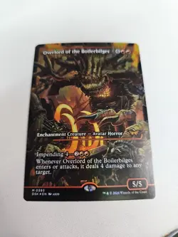 MTG English Overlord of the Boilerbilges (Showcase) NM Foil - Image 1