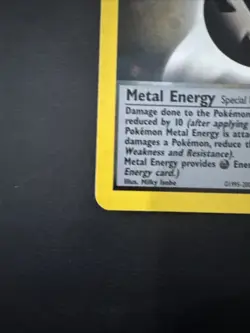 WOTC SWIRL - Metal Energy 19/111 - Neo Genesis Holo Rare Pokemon Card - Image 4