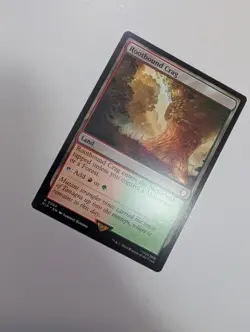 MTG - Rootbound Crag - Fallout (PIP) NM/M Condition - Image 2