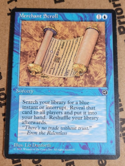 MTG Magic The Gathering Merchant Scroll Homelands Commander EDH Premodern - Image 1