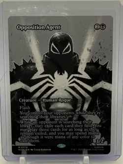 2025 Magic The Gathering Spiderman Opposition Agent #0019 Borderless Non-Foil - Image 1