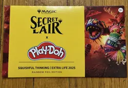 Secret Lair x Play-Doh: Squishful Thinking: Extra Life 2025-Rainbow Foil Edition - Image 1