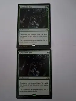 Cryptolith Rite X2!!!! X1 foil-X1 regular- NM - MTG Shadows over Innistrad - - Image 1