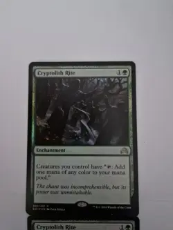 Cryptolith Rite X2!!!! X1 foil-X1 regular- NM - MTG Shadows over Innistrad - - Image 2