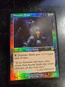 MTG - Nantuko Shade - FOIL Torment (EX) TRACKING INCLUDED - Image 1
