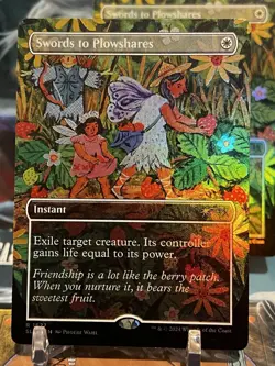 MTG | Swords to Plowshares (1627) [Secret Lair] ✨FOIL✨ - Image 1