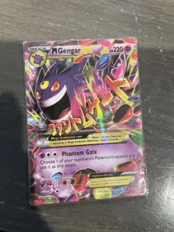 Pokemon 2014 XY Phantom Forces Mega Gengar EX 35/119 Lightly Played - Image 1