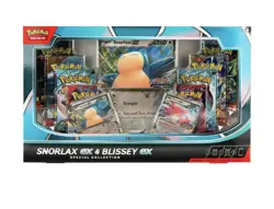 Pokemon Snorlax Ex & Blissey Ex Special Collection Box (NEW & SEALED) - Image 1