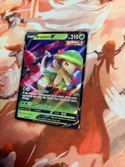 Pokemon TCG Breloom V Fusion Strike 006/264 Holo Ultra Rare - Image 2