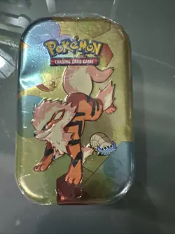 Pokemon TCG - Scarlet & Violet 151 Mini Tin Arcanine Brand New Sealed - 2 Packs - Image 1
