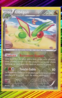 Libegon Reverse - XY5:Primo Choc - 110/160 - Carte Pokemon Francaise - Image 1