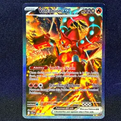 Volcanion ex 182/159 NM Journey Together Pokemon Special Illustration Rare - Image 1