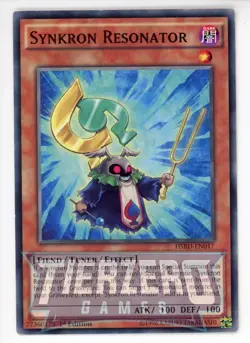 Yugioh Synkron Resonator HSRD-EN017 Common 1st Edition LP - Image 1