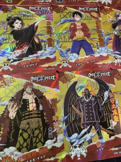One Piece Set of 18 Collectible Character Anime SSR Cards CCG Luffy Nami - Image 3