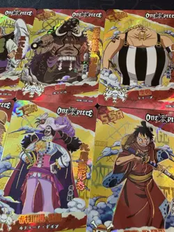 One Piece Set of 18 Collectible Character Anime SSR Cards CCG Luffy Nami - Image 4