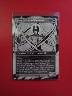 Avatar Aang (Borderless - 0308) MTG, Magic The Gathering - ATLA Avatar - Nonfoil - Image 2