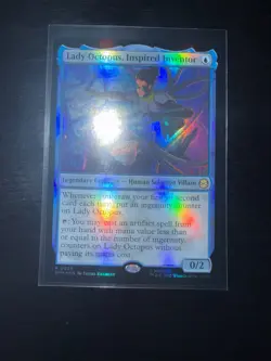 MTG Lady Octopus, Inspired Inventor (35/314) Marvel's Spider-Man NM FOIL - Image 1