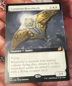 1x EXTENDED Luminous Broodmoth MTG IKO Ikoria Lair of Behemoths NM - Image 1