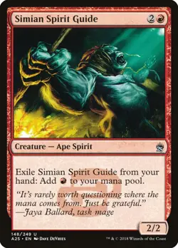 MTG Simian Spirit Guide - Masters 25 #148 - Image 1