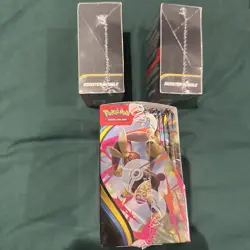 Pokemon Phantasmal Flames Booster Box and Two booster bundles Factory Sealed - Image 3
