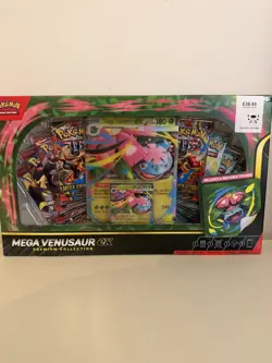 Pokemon TCG: Mega Venusaur ex Premium Collection Box New Sealed - With Sticker - Image 1