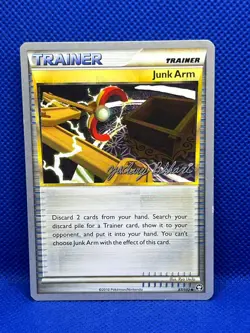 Pokemon Tcg Junk Arm 87/102 Triumphant WC 2012 - Image 1