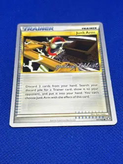 Pokemon Tcg Junk Arm 87/102 Triumphant WC 2012 - Image 2