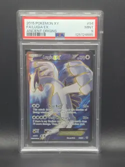 Lugia EX (94 Full Art) 94/98 XY - Ancient Origins Holo PSA 9 Pokemon - Image 1