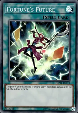 Fortune's Future - Super Rare OP11-EN011 - LP - YuGiOh - Image 1