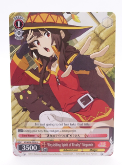 Weiss Schwarz Konosuba The Movie KS/W76-E050 U Megumin English Card - Image 1