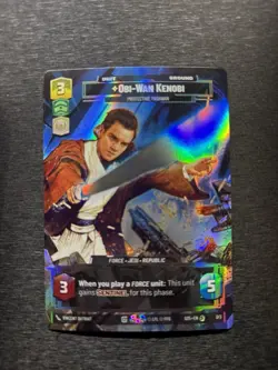 Darth Sidious & Obi-Wan Kenobi - Star Wars Unlimited Gift Box Promo Cards 2 & 3 - Image 2