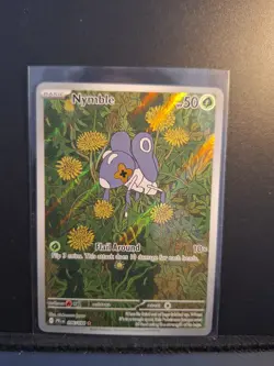 Nymble 096/094 Illustration Rare Phantasmal Flames NM/M Pokemon Card - Image 1