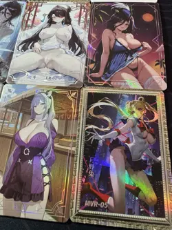 Waifu Bikini 9 x Goddess Doujin Cards Genshin Impact Under The Nightgown #1 - Image 4