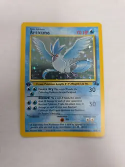 Articuno Holo Rare 1st Edition 2/62 - 1999 Fossil WoTC Pokemon TCG Card NM/LP - Image 1