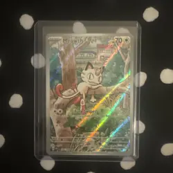 Meowth 106/094 Phantasmal Flames English Pokemon Card TCG Mint Condition ???? - Image 1
