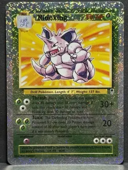 Pokemon Nidoking TCG Legendary Collection Reverse Holo Card 31/110 LP + - Image 1