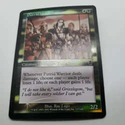 Putrid Warrior Foil x1 - Apocalypse - MTG - Near Mint - Image 4
