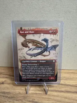 x1 Ran and Shaw - Foil - Borderless R MTG Avatar: The Last Airbender M/NM, Engli - Image 1