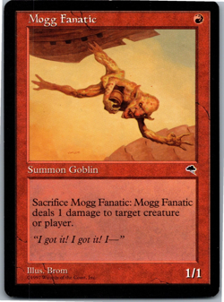 Mogg Fanatic Tempest MTG LP - Image 1