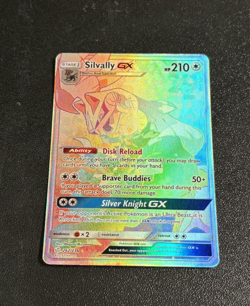 2019 Pokemon TCG: Silvally GX Rainbow Secret Rare Cosmic Eclipse 262/236 !!! - Image 1