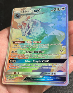 2019 Pokemon TCG: Silvally GX Rainbow Secret Rare Cosmic Eclipse 262/236 !!! - Image 2