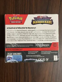 Pokemon TCG: Scarlet & Violet Twilight Masquerade Factory Sealed Booster Box - Image 2