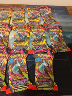 Pokemon TCG Phantasmal Flames Sleeved Booster Pack X 20 - Image 4