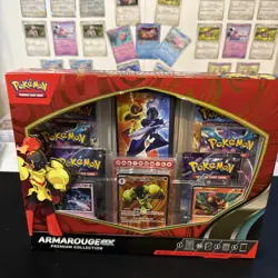 Pokemon TCG Armarouge EX Premium Collection Box - New & Sealed - Image 1