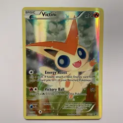Pokemon Victini XY117 Holo Full Art BlackStar Promo NM/MINT Mythical Collection - Image 1