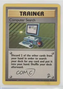 Computer Search Pokemon Base Set 2 #101 2000 - Image 1