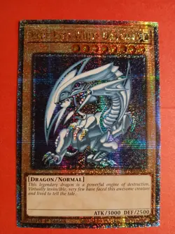 Yu-Gi-Oh Blue-Eyes White Dragon MP24-EN001 QCR 25th Anniversary Tin - Image 1
