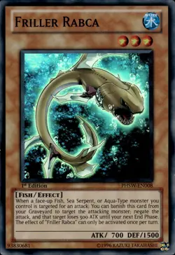 Friller Rabca - Super Rare 1st Edition PHSW-EN008 - LP - YuGiOh - Image 1