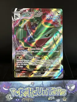 Pokemon Card Rayquaza VMAX 101/159 Crown Zenith Holo Ultra Rare NM - Image 1