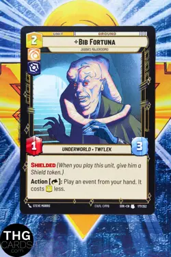 Bib Fortuna 177/252 Uncommon Star Wars Unlimited Card Playset - Image 2